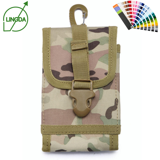 Portable Fanny Pouch Belt Hip Phone Pouch Tactical Passport Holder Outdoor Camouflage Molle Tactical Mobile Phone Wallet