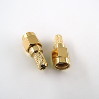 Connecteur étanche à sertir RF coaxial SMA mâle pour câble RG58 RG142 LMR195