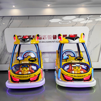 Voiture électrique à pare-chocs pour enfants, double carré, pour l'extérieur, Happy Kid Cars, manèges de parc d'attractions