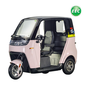 Scooter de mobilité fermé <span class=keywords><strong>sans</strong></span> <span class=keywords><strong>permis</strong></span>, tricycle électrique à 3 roues, Coche De, autonomie de 80 km, mini voitures à vendre, L2e, petite <span class=keywords><strong>voiture</strong></span> - Product Image 3