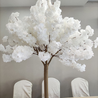 Arbre décoratif de table pour mariage, fleurs de sakura en soie artificielle, plantes d'intérieur populaires, arbre de cerisier artificiel