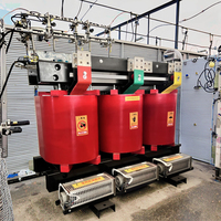Transformateur de distribution de type sec SCB14 30kVA 2500kVA 6kV 10kV 400V Triphasé Bobinage Cuivre Aluminium Dyn11/Yyn0 50/60Hz