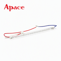 Lampe chauffante de fusion 227V 749W-371W compatible avec Konica Minolta BH368E, unité d'ampoule chauffante en quartz durable pour pièces de copieur