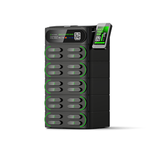 Ngân hàng điện cầm tay kiosk 20 khe cắm <span class=keywords><strong>Stack</strong></span> ngân hàng điện cho thuê trạm chia sẻ Powerbank sạc máy bán hàng tự động với POS - Product Image 5