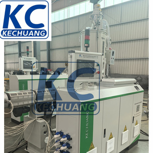 Ligne de production de tuyaux d'eau chaude et froide PPR <span class=keywords><strong>PPRC</strong></span> haute vitesse, machine de fabrication de tuyaux PP PPR, machine à tubes PPR <span class=keywords><strong>PPRC</strong></span>, extrudeuse 20-63 mm - Product Image 3