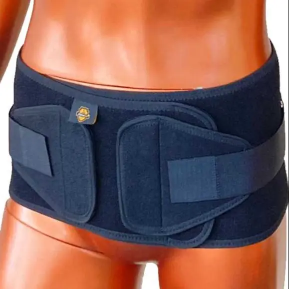 Lower back brace to wear under clothes