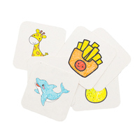 Bricolage, fournitures d'artisanat pour enfants, mousse magique, papier texturé, éponge de carte en cellulose blanche pour peinture acrylique