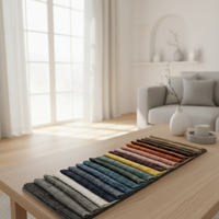 Tissu d'ameublement en chenille 100% polyester personnalisé pour canapés et chaises Textile de maison respirant, y compris rideaux et jouets