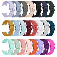 Venta al por mayor de fábrica de silicona correa de reloj inteligente para Samsung Galaxy Watch5 4 Classic 40 42 44 46mm