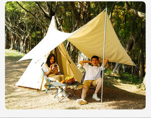 เต็นท์ปิกนิกสำหรับงานปาร์ตี้กลางแจ้งเต็นท์กันน้ำแบบพกพาสำหรับครอบครัวหรูหราบังแดดสำหรับตั้งแคมป์ - Product Image 3