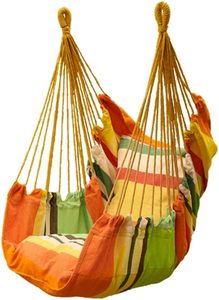 Giardino esterno per il tempo libero per il tempo libero sedile pendente <span class=keywords><strong>poltrona</strong></span> brasiliano altalena <span class=keywords><strong>amaca</strong></span> in tela di cotone corda <span class=keywords><strong>amaca</strong></span> da campeggio - Product Image 5