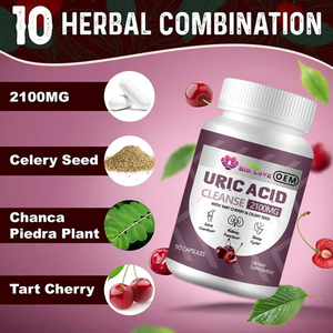 Cápsulas Naturales para la Limpieza de Riñones, Suplemento Herbal para el Apoyo de la Salud del Tracto Urinario, Marca Privada OEM - Product Image 3