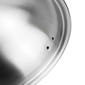 Poêles à frire en acier inoxydable de la marque XINYUAN, couvercles de casseroles avec poignée résistante à la chaleur, 32-38 cm - Product Image 5