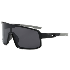 Cycling Sports Sunglasses <b>Large</b> <b>Frame</b> Colorful Mirror Lens Anti Slip Protective Glasses For Men Outdoor Running Windproof - Product Image 3