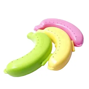 Spedizione gratuita di un pezzo all'ingrosso cassa Banana scatola pranzo contenitore di protezione porta frutta all'aperto porta cibo