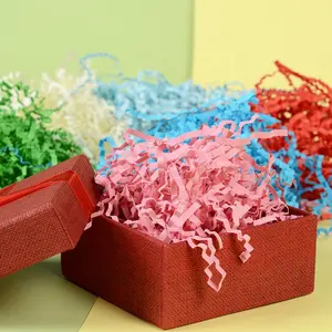 Recycle Cutting Paper Shredded Filler Paper For Gift Box Basket Filler Filling Shredded Paper