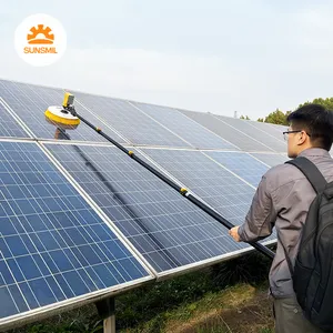 x3 Solar cleaning equipment machine 220v solar photovoltaic panel cleaning board cleaning car roof tools equipment supplier