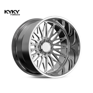Jantes forgées en alliage d'aluminium Super Single 8x165.1 8x170 8x180 22 24 26 <span class=keywords><strong>28</strong></span> 30 <span class=keywords><strong>pouces</strong></span> polies pour Ford Ram Silverado 1500 - Product Image 3
