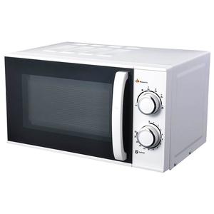Four à micro-ondes électronique de marque supérieure 700W 23L avec couleur blanc et noir - Product Image 1