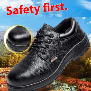 <span class=keywords><strong>Zapatos</strong></span> de Seguridad para Hombre, Calzado de Trabajo de Cuero de Vaca, Resistente al Desgaste, Punta de Acero, <span class=keywords><strong>Invierno</strong></span>, Cuatro Estaciones - Product Image 5