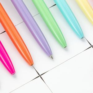Promotional Multi-Color Rotary Metal Ballpoint <b>Pen</b> With Creative Oil Laser Custom Printed Logo Advertising for Office Gift - Product Image 2