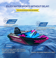 Kart électrique sans pilote Jet Boat Jetski Electric Boat pour les sports nautiques Pêche