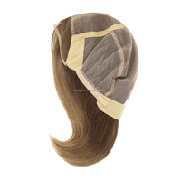 Perruques avant en dentelle transparente 6 pouces perruques de cheveux humains européens de qualité supérieure courtes pour les femmes blanches
