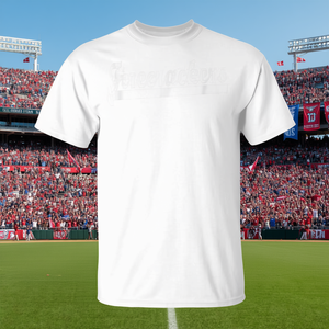 T-shirt blanc à manches courtes pour fan de l'équipe Firecrackers, taille adulte - Product Image 3