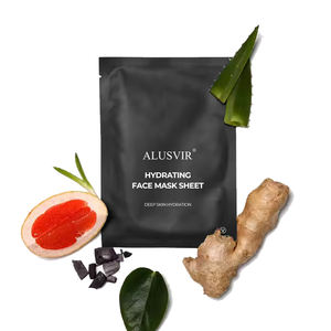 Máscara facial vegana orgánica coreana para hombre, máscara de esquí hidratante con logotipo personalizado para el cuidado de la piel, exclusiva para hombres - Product Image 1