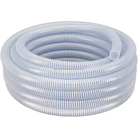 Couleur jaune plastique clair rigide renforcé Helix tuyau tuyau d'admission d'eau pompe à eau Air poudre aspiration tuyau
