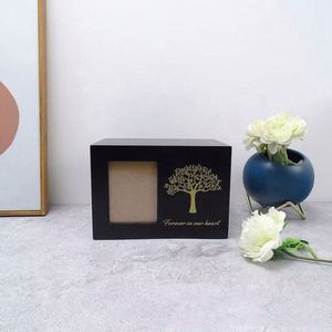 Luxury High End Pine Wood Pet Urns <b>for</b> <b>Ashes</b>-Home of Angels Angel Design Loss Pet Sympathy Remembrance Gift - Product Image 2