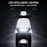 Moto électrique haute vitesse 1000W pour tourisme, 72V, vitesse maximale 70km/h, avec télécommandes, pour moto électrique urbaine adulte