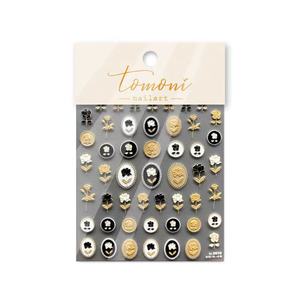 Qianya Großhandel 5D <span class=keywords><strong>Tomoni</strong></span> Neujahr Rose Flower Nail Art Aufkleber Kunststoff Schmetterling Bär Aufkleber für Nail Art DIY einfach anwenden - Product Image 5