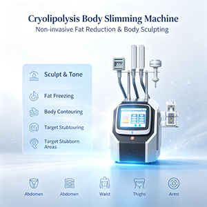 Máquina <span class=keywords><strong>de</strong></span> Adelgazamiento Criogénico con <span class=keywords><strong>Precio</strong></span> <span class=keywords><strong>de</strong></span> Fábrica, con Manijas EMS y Tecnología <span class=keywords><strong>de</strong></span> Rodillos RF - Product Image 1