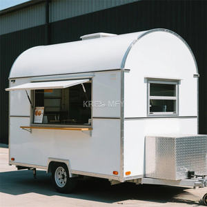 Remolque de Comida Móvil Totalmente Equipado 2025 para Café, Hot Dogs y Comida Rápida, Carrito Galvanizado de Fibra de Vidrio - Product Image 6