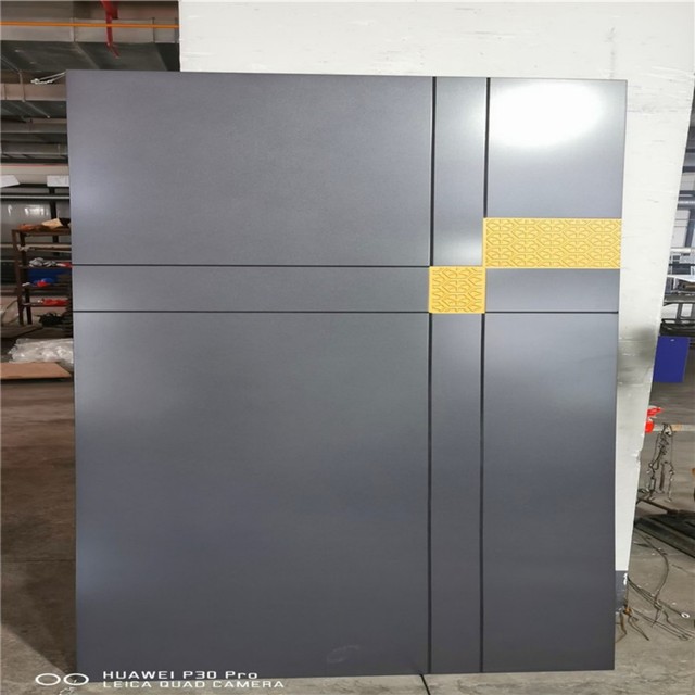Outdoor Colorful Aluminum Wall Plate PVDF Facade Panel Decorative Board Manufacturer's Curtain Wall Bathroom Direct Supplier