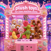 Peluche Colibri Douce pour Machine à Pinces, Vente en Gros, Lots de Prises de Jeu d'Arcade, Recharges pour Machines à Grue pour Enfants