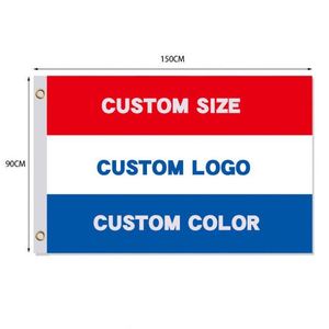 Drapeaux personnalisés en polyester 100% avec impression numérique, toutes tailles, 3*5 pieds, vente en gros - Product Image 1