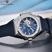 Reloj Automático para Hombre PAGANI DESIGN de 42 mm, Movimiento NH39, Modelo PD-YS010, Cristal de Zafiro, Resistente al Agua hasta 100 m