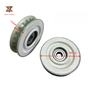 Rodillo de puerta de ascensor Thysse* F9, polea de suelo 70*17*6200, colgador de puerta de ascensor S8K8, puerta de cabina, puerta de hall - Product Image 5