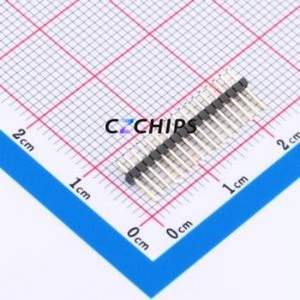 PZ127-1-17-Z Pin Header Through hole Component (THT),P=1.27mm Connector 1x17P 1.27mm Pin Header Through Hole - Product Image 1