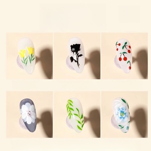 เจลทาเล็บ10สีตกแต่งด้วยดอกไม้ที่ทาสีด้วยมือด้วยแสงครอคเกอร์เคลือบเงาด้วยแสงยูวี - Product Image 4