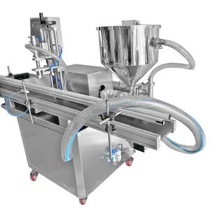 MAKWELL — Machine de remplissage automatique avec Rotor, avec pompe, pour réaliser des résidus d'émulsion liquide visqueux, haute vitesse