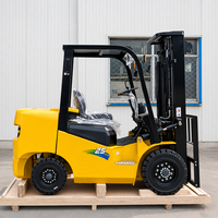 4-Rad 3-Tonnen Diesel-Gabelstapler mit Luftreifen für den Außeneinsatz, Bergbau und Landwirtschaft, CE ISO, Fabrikpreis