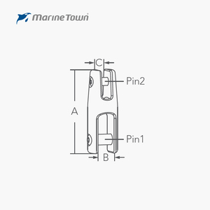 สมอเรือสแตนเลสเชื่อมต่อ316 84มม. 850กก. สำหรับเรือใบและเรือยอชท์ใหม่ - Product Image 3
