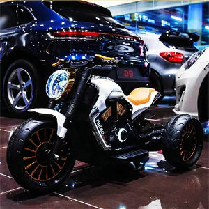 Motocicleta Eléctrica de Batería de 12 V para Niños, <span class=keywords><strong>Bicicleta</strong></span> de 3 Ruedas para Niños y Triciclo para Bebés de 2 a 13 Años - Product Image 3