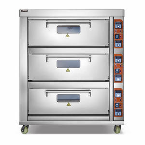 มาใหม่ที่ขายดีที่สุดในเชิงพาณิชย์สแตนเลสอบก๊าซเหตุผล <span class=keywords><strong>Combi</strong></span> พาเตาอบพิซซ่า - Product Image 4