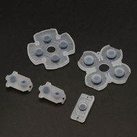 5PCS Pièces De Rechange Pour PS4 Contrôleur Conducteur Tampons En Caoutchouc De Silicone Pour P4 JDS JDM 030 D Pad Bouton