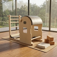 Équipement de fitness de haute qualité au design élégant, prix d'usine, équipement d'entraînement corporel, entraînement de yoga, Reformer Pilates en bois d'érable pour adultes