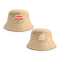 Topi Bucket Bolak-Balik Custom Cetak Dua Sisi, Topi Kasual untuk Olahraga Pantai dan Penggunaan Sehari-hari
